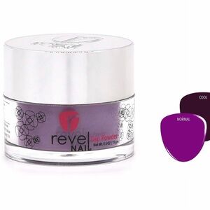 Glamourous Purple Mood Changing Dip Powder - Revel’s Norma